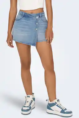 Wehkamp ONLY skinny short light blue denim aanbieding