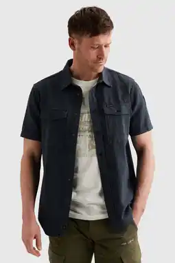 Wehkamp PME Legend regular casual overhemd antraciet aanbieding
