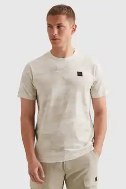 Wehkamp PME Legend regular T-shirt ecru aanbieding