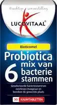 Bol.com Lucovitaal Probiotica Voedingssupplement - 30 Kauwtabletten aanbieding