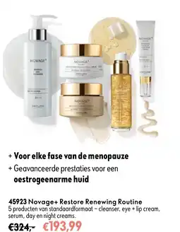 Oriflame 45923 Novage+ Restore Renewing Routine aanbieding