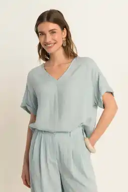 Wehkamp Expresso top lichtblauw aanbieding