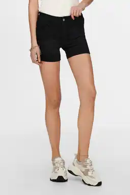 Wehkamp ONLY skinny regular waist denim short aanbieding