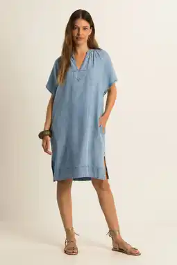 Wehkamp Expresso spijkerjurk light blue denim aanbieding