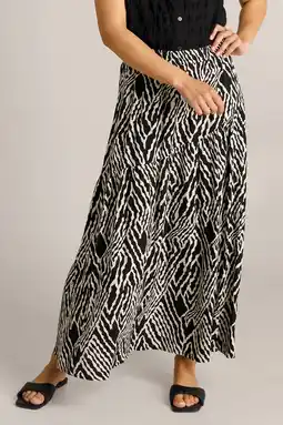 Wehkamp Ivy Beau maxi rok zwart aanbieding