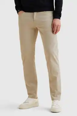 Wehkamp Vanguard V7 RIDER 2.0 regular casual broek met linnen beige aanbieding
