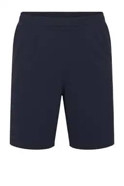 Wehkamp Kaffe Curve regular highwaist casual short donkerblauw aanbieding