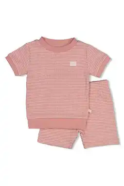 Wehkamp Feetje Wafel shortama mauve aanbieding