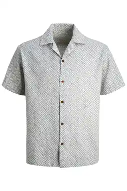 Wehkamp JACK & JONES PREMIUM relaxed casual overhemd lichtblauw aanbieding