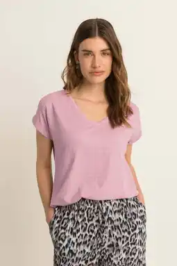 Wehkamp Expresso top gebreid roze aanbieding