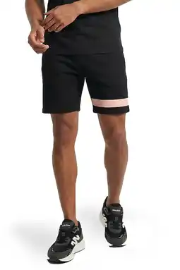 Wehkamp Malelions CAPTAIN regular sweatshort zwart aanbieding