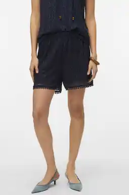 Wehkamp VERO MODA regular highwaist casual short crochet aanbieding