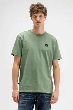 Wehkamp Butcher of Blue regular T-shirt groen aanbieding