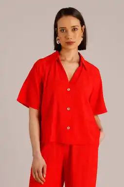 Wehkamp Yest blouse rood aanbieding