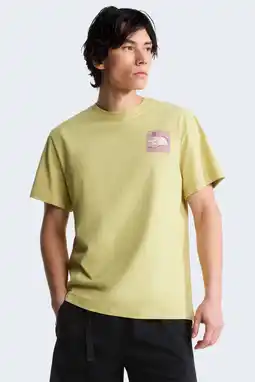 Wehkamp The North Face T-shirt Mountain Escape limegroen aanbieding