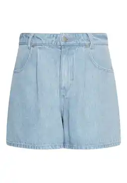 Wehkamp MSCH Copenhagen regular lowwaist denim short light blue denim aanbieding