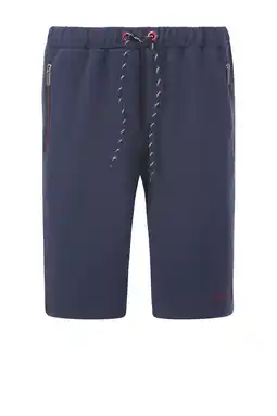 Wehkamp Jan Vanderstorm loose fit short IRING Plus Size donkerblauw aanbieding