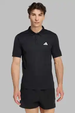 Wehkamp adidas Performance sportpolo zwart aanbieding