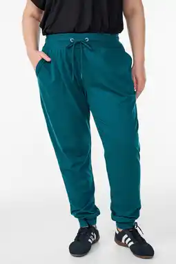 Wehkamp ACTIVE By Zizzi Plus Size trainingsbroek turquoise aanbieding