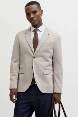Wehkamp JACK & JONES PREMIUM colbert beige aanbieding