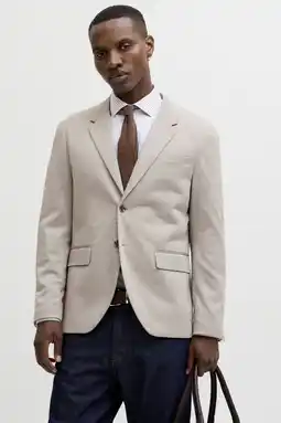 Wehkamp JACK & JONES PREMIUM colbert beige aanbieding