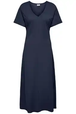 Wehkamp JDY midi jurk donkerblauw aanbieding