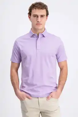 Wehkamp GABBIANO jersey regular polo lila aanbieding