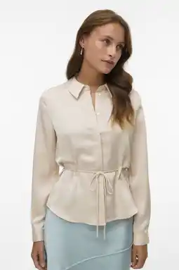 Wehkamp VERO MODA blouse ecru aanbieding