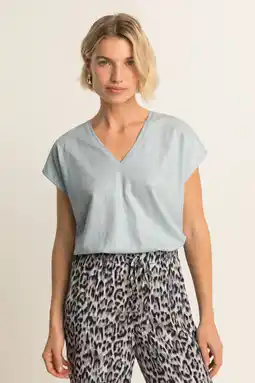 Wehkamp Expresso T-shirt - lichtblauw aanbieding