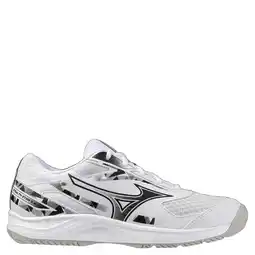 Wehkamp Mizuno Stealth Star 3 zaalsportschoenen wit/zwart aanbieding