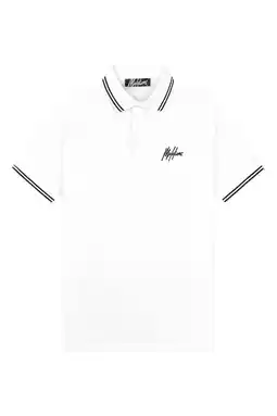 Wehkamp Malelions regular polo wit aanbieding
