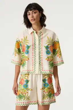Wehkamp Garcia gebloemde blouse multi aanbieding