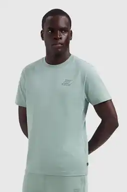 Wehkamp Ballin regular fit T-shirt met logo - groen aanbieding