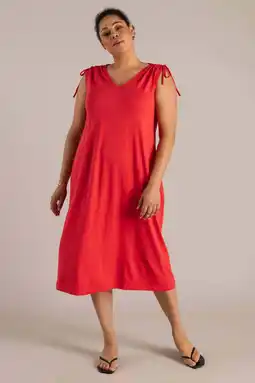 Wehkamp Yest Curve zomerjurk rood aanbieding