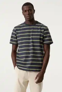 Wehkamp Garcia relaxed gestreept t-shirt - donkerblauw aanbieding