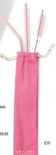 Oriflame 48542 Wellosophy Reusable Straw Set aanbieding