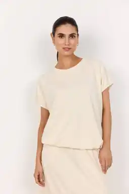 Wehkamp Soyaconcept T-shirt ecru aanbieding