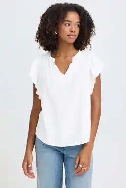 Wehkamp ICHI top wit aanbieding