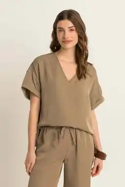 Wehkamp Expresso top camel aanbieding