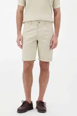 Wehkamp LERROS regular chino short beige aanbieding