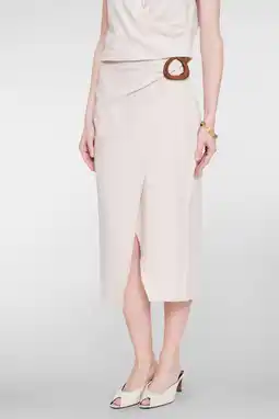 Wehkamp Geisha kokerrok ecru aanbieding