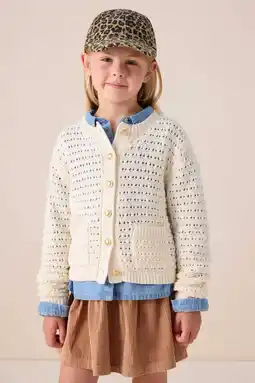 Wehkamp Sissy-Boy gebreid vest wit aanbieding