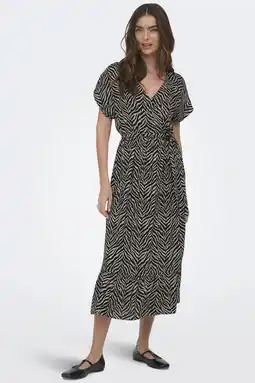 Wehkamp ONLY zomerjurk zebraprint aanbieding