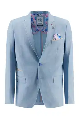 Wehkamp A fish named Fred colbert met linnen blauw aanbieding