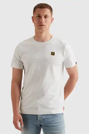 Wehkamp PME Legend regular T-shirt ecru aanbieding