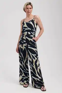 Wehkamp Lady Day jumpsuit travelstof zwart aanbieding