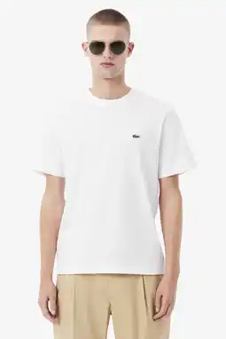 Wehkamp Lacoste T-shirt wit aanbieding