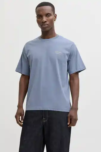 Wehkamp JACK & JONES ESSENTIALS relaxed T-shirt blauw aanbieding