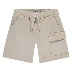 Wehkamp Stains&Stories sweatshort beige aanbieding