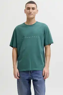 Wehkamp JACK & JONES ESSENTIALS regular T-shirt groen aanbieding